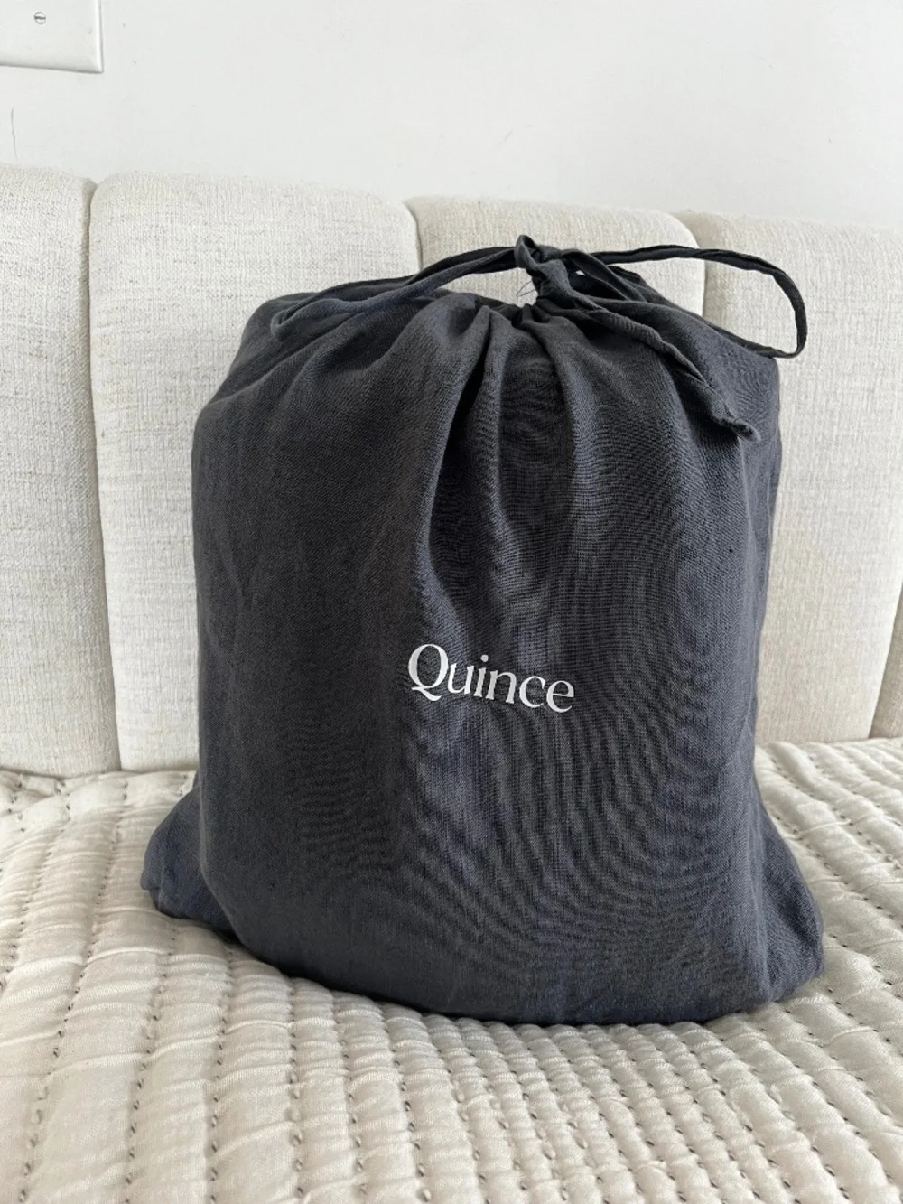 Quince Full/Queen Linen Duvet cover and shams